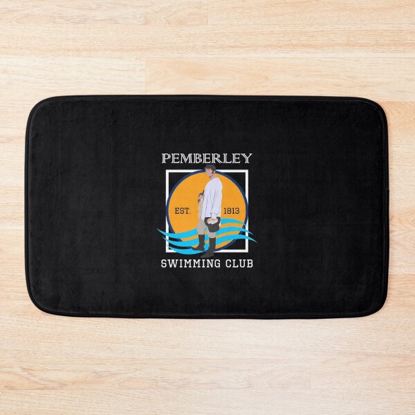 Item preview, Pemberley Swimming Club Est. 1813 - Pride and Prejudice WHITE  	 designed and sold by qubcatjyr67.