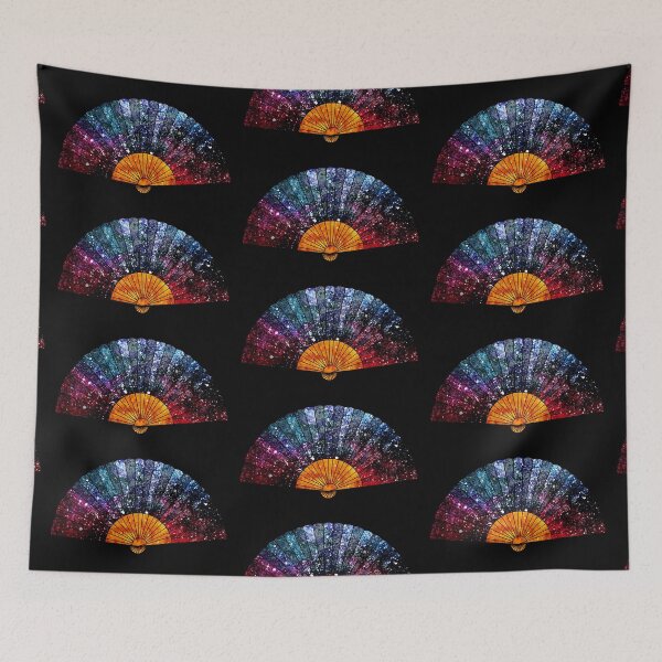 Item preview, Cosmic Folding Fan designed and sold by SilverFantasy.