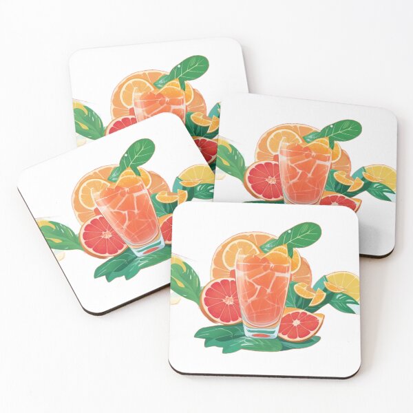 Item preview, "Refreshing Grapefruit Fiesta: Bold Cartoon Delight" designed and sold by FemmeFlair.