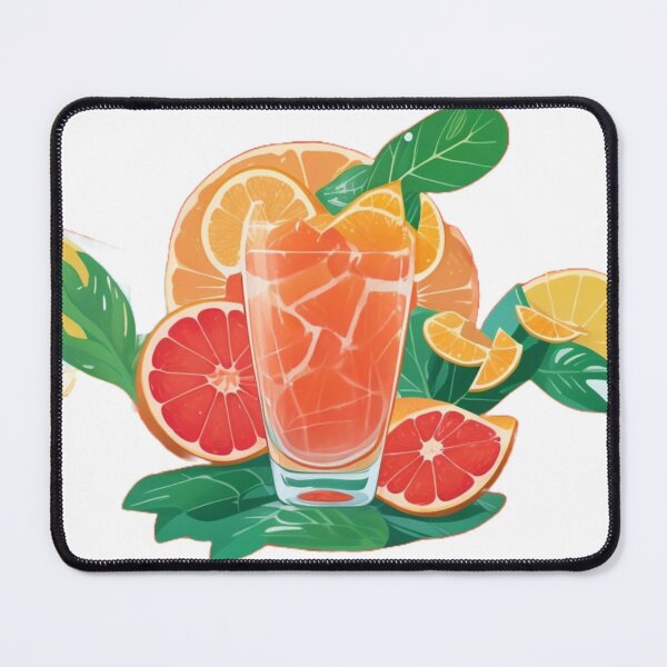 Item preview, "Refreshing Grapefruit Fiesta: Bold Cartoon Delight" designed and sold by FemmeFlair.