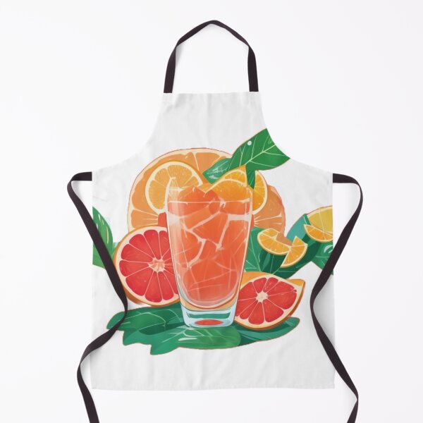 Item preview, "Refreshing Grapefruit Fiesta: Bold Cartoon Delight" designed and sold by FemmeFlair.
