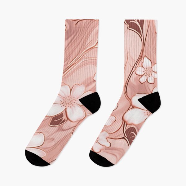 Item preview, Rose Gold-Marble Flower Design designed and sold by BirdsnStuff.