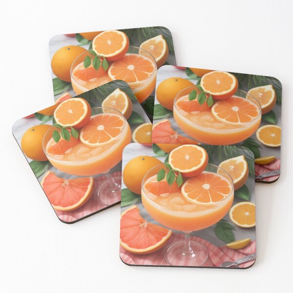 Item preview, "Tangy Citrus Dream: Vibrant Grapefruit Carnival" designed and sold by FemmeFlair.