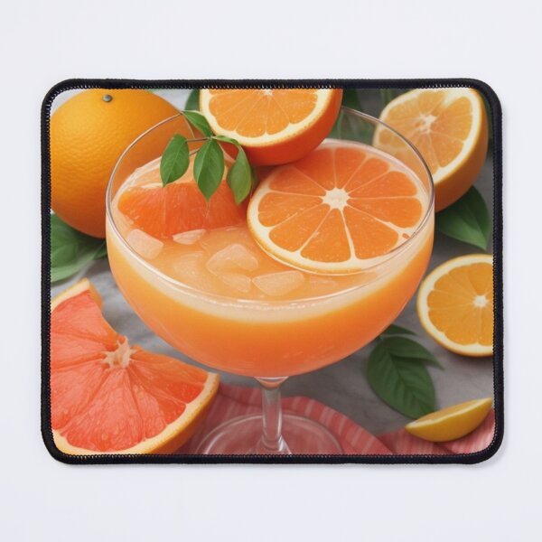 Item preview, "Tangy Citrus Dream: Vibrant Grapefruit Carnival" designed and sold by FemmeFlair.