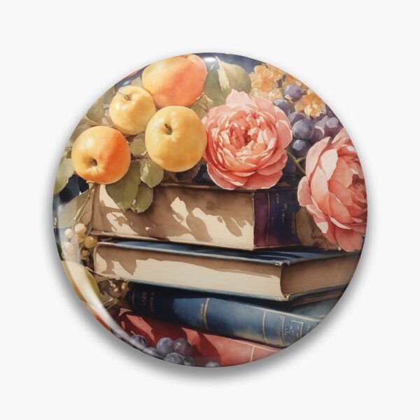 Item preview, Books, Blooms, and Bounty designed and sold by Electric-Easel.