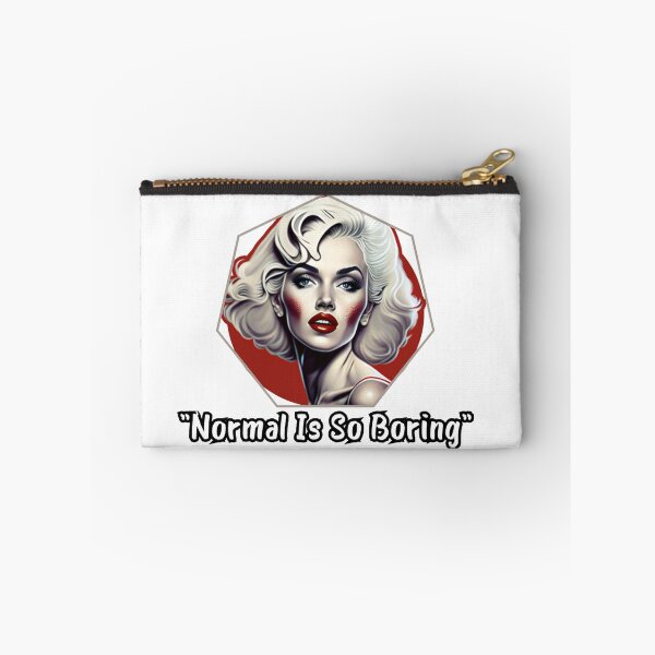 Item preview, NORMAL IS SO BORING ICONIC PHRASE MARILYN designed and sold by playback63.