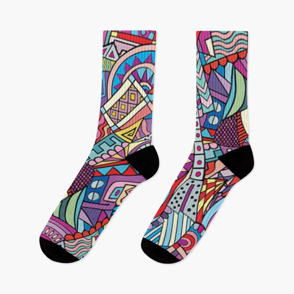 Item preview, Art color geometry pattern designed and sold by bayanshop23.