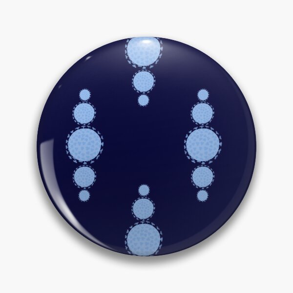 Item preview, Socially Distant Covid (Blue) designed and sold by PaganArtisan.