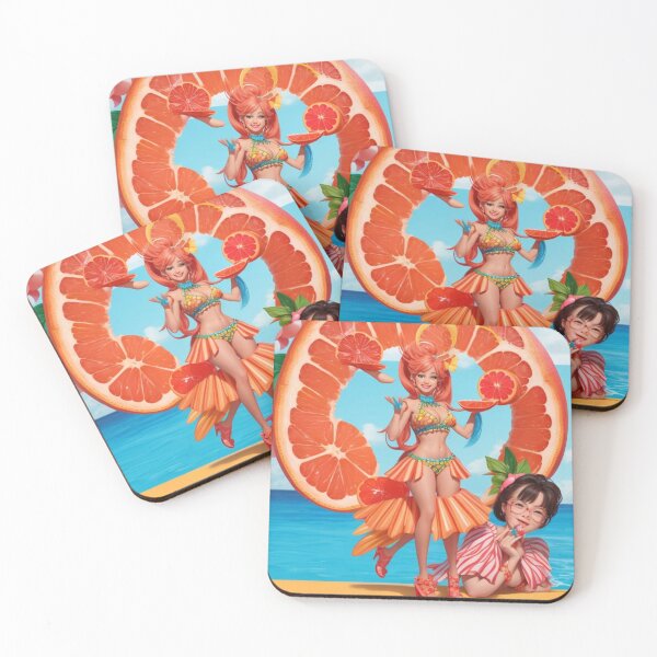 Item preview,  "Playful Grapefruit Spectacle: Bold and Refreshing" designed and sold by FemmeFlair.