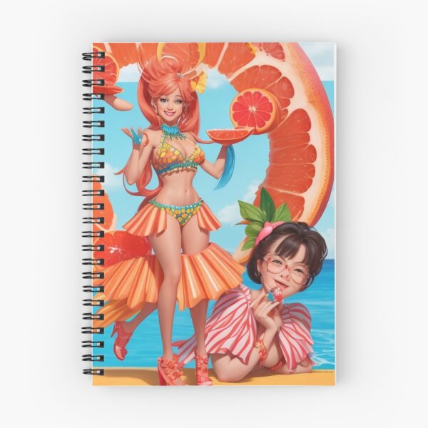 Item preview,  "Playful Grapefruit Spectacle: Bold and Refreshing" designed and sold by FemmeFlair.