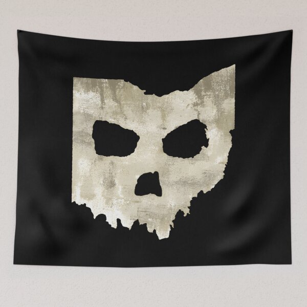Item preview, SKULLHIO - Ohio Shaped Skull 	 		 designed and sold by epdyvjykftb61.