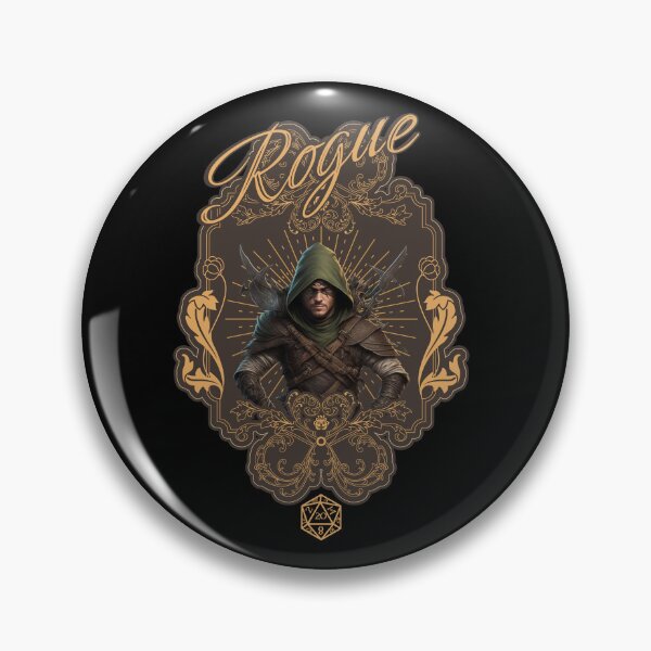 Item preview, Rogue Class - D20 Series designed and sold by SilverFoxxShop.