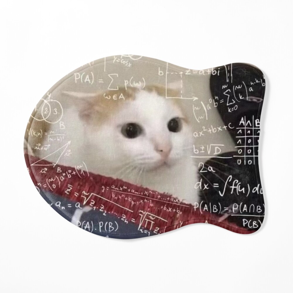 Math not mathing for cat Magnet for Sale by Adel-ide