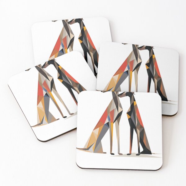 Item preview, 2 attentive greyhounds Classic  designed and sold by kanduuzaforw.