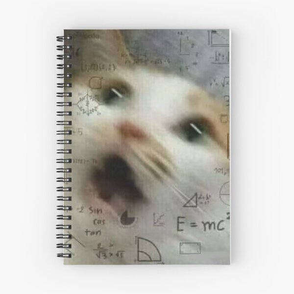 Item preview, Cat flabbergasted cuz math  designed and sold by Adel-ide.