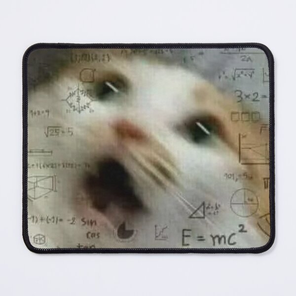 Item preview, Cat flabbergasted cuz math  designed and sold by Adel-ide.