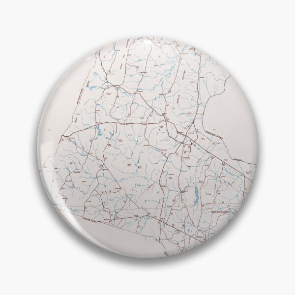 Item preview, Loudoun County VA Map (1981) designed and sold by BravuraMedia.
