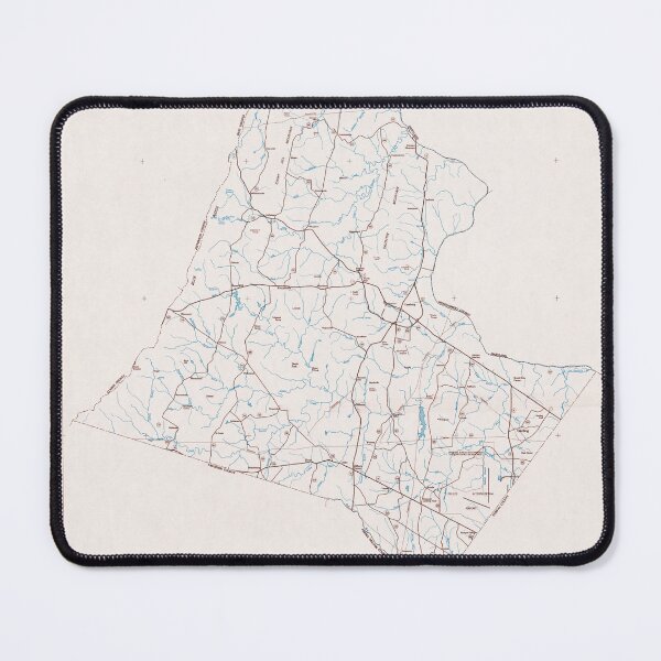 Item preview, Loudoun County VA Map (1981) designed and sold by BravuraMedia.