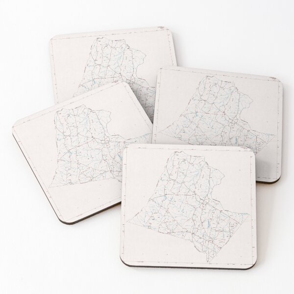 Item preview, Loudoun County VA Map (1981) designed and sold by BravuraMedia.
