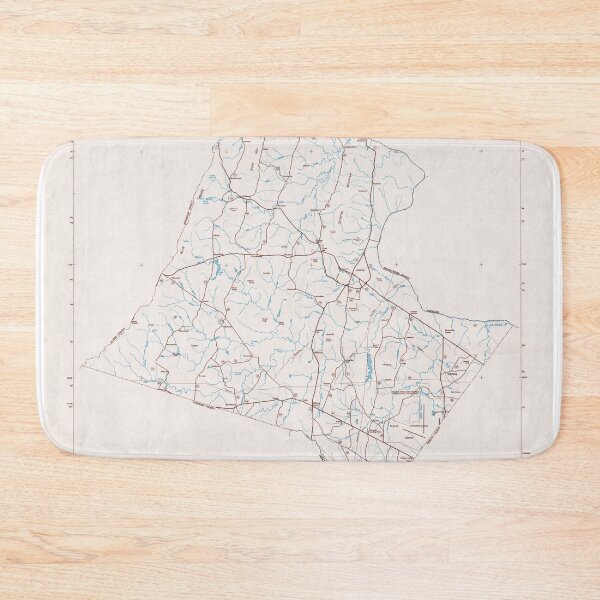 Item preview, Loudoun County VA Map (1981) designed and sold by BravuraMedia.
