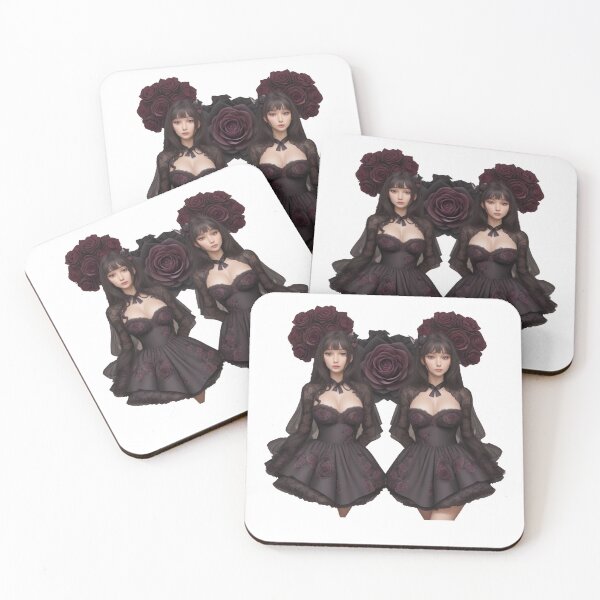 Item preview, Graceful Midnight Blooms: Harmonious Floral Melody designed and sold by FemmeFlair.