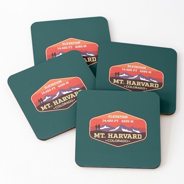 Item preview, Mt. Harvard Colorado - 14er colorful badge designed and sold by Igejiashinra.