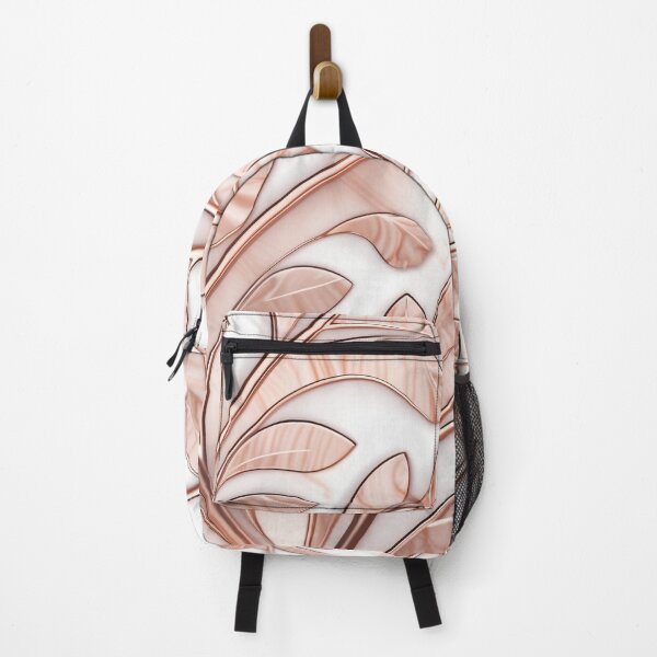 Item preview, Rose Gold-Marble Flower Design designed and sold by BirdsnStuff.