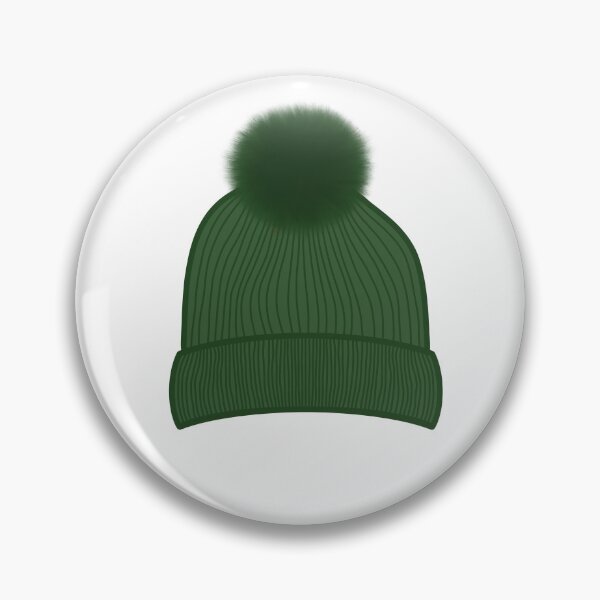 Item preview, Green Retro Style Beanie With Pom designed and sold by Mythos-Mark.