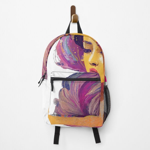 Item preview, The girl is drawn from paint spots designed and sold by jacksonbag.