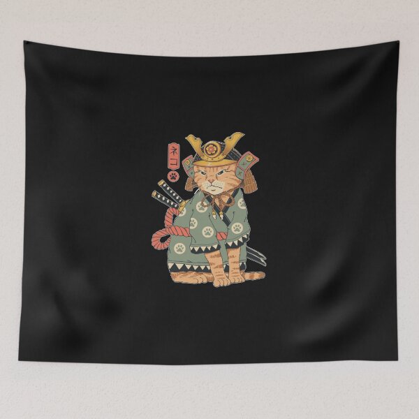 Item preview, Neko Samurai Classic T Shirt designed and sold by JosefSchmidtd.