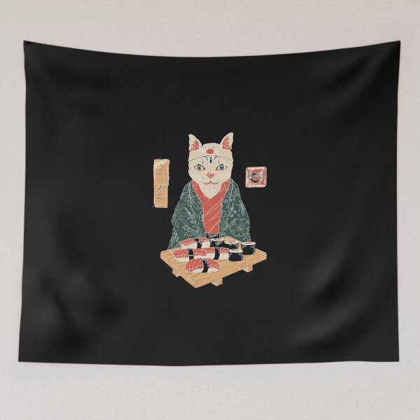 Item preview, Neko Sushi Bar designed and sold by JosefSchmidtd.