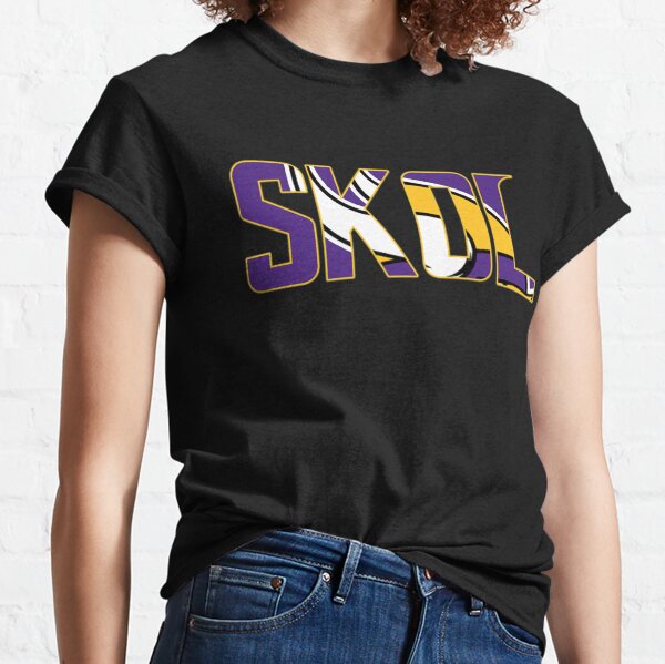 Groovy Skol Vikes Womens Minnesota Vikings Shirt Gifts for Vikings Fans -  Happy Place for Music Lovers