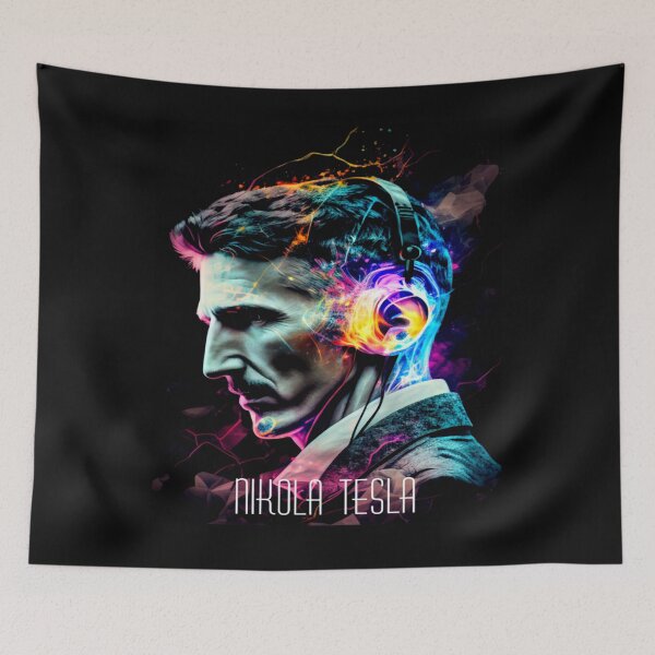 Item preview, nikola tesla wearing  designed and sold by TroyDanielhbnnb.