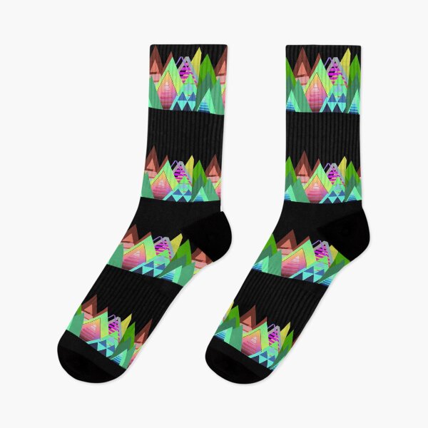 Item preview, Triangles of Color designed and sold by CraftyrCreator.