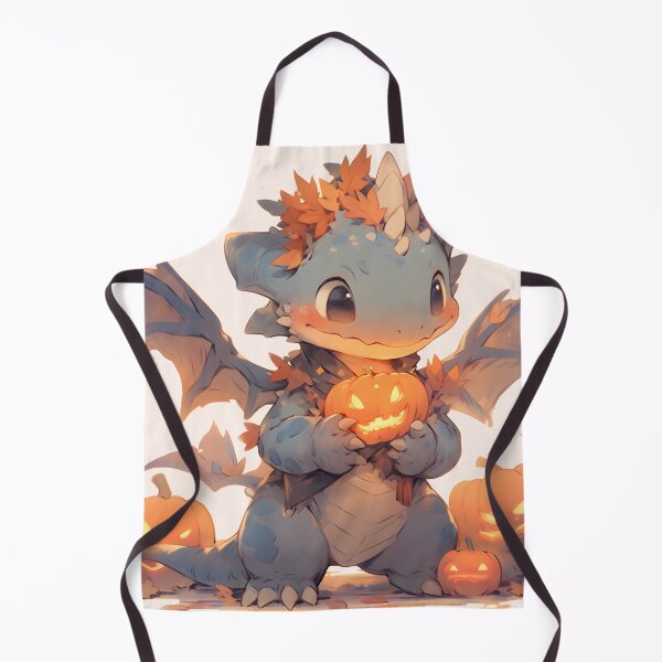 Item preview, Happy cute Halloween Pumpkin Dragon designed and sold by HydraDreams.