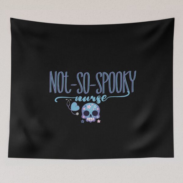 Item preview, Not So Spooky Nurse | Spooky Nurse | Halloween | Autumn | October | Skull designed and sold by ShoniwDesigns.