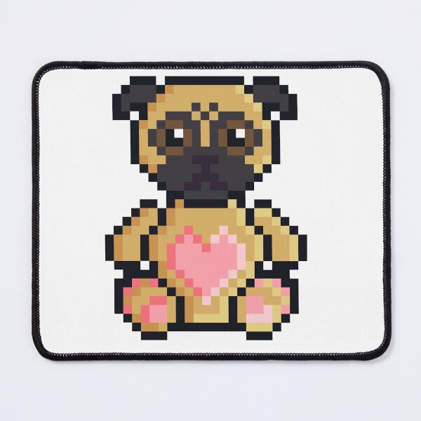 Artikel-Vorschau von Ich liebe Mops, designt und verkauft von pixeltowntees.