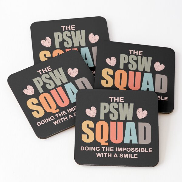 Item preview, Copy of The PSW Squad, Doing the impossible with a smile - T shirt and more... designed and sold by TaraGbear.