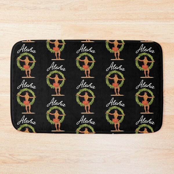 Item preview, Young male Hula dancer Aloha designed and sold by TheTrendsDesk.