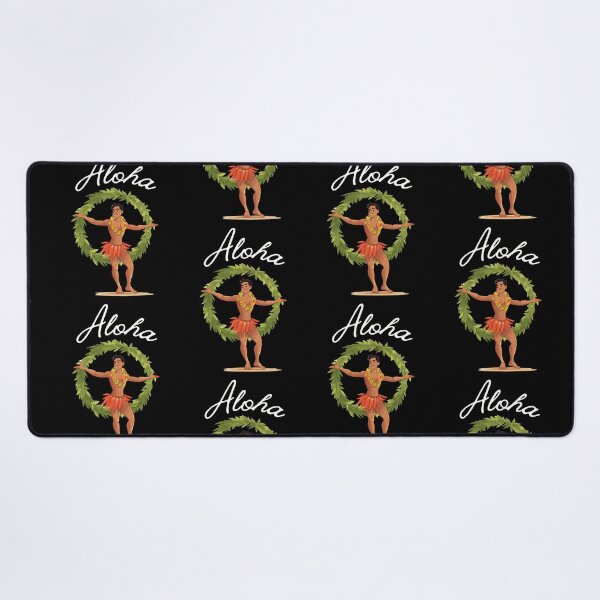 Item preview, Young male Hula dancer Aloha designed and sold by TheTrendsDesk.