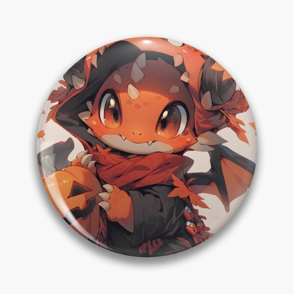 Item preview, Cute red Halloween Dragon designed and sold by HydraDreams.