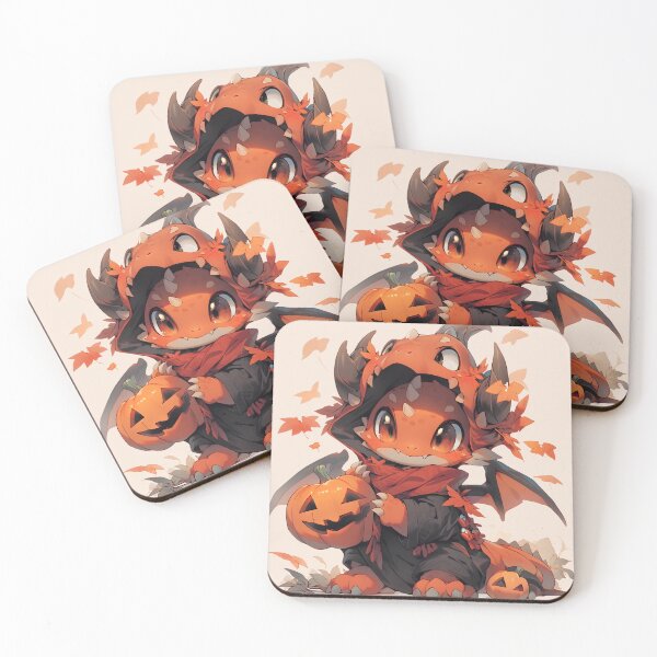 Item preview, Cute red Halloween Dragon designed and sold by HydraDreams.