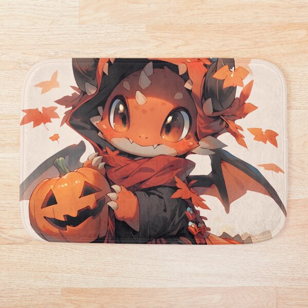Item preview, Cute red Halloween Dragon designed and sold by HydraDreams.