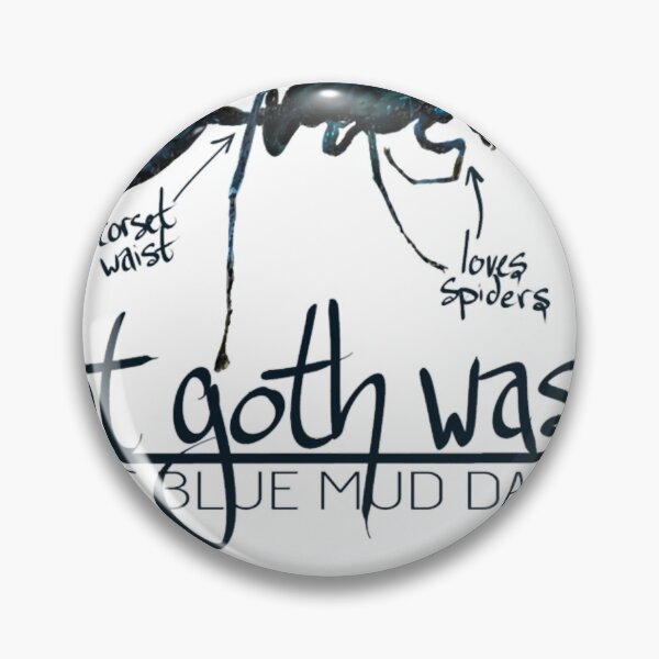 Item preview, Hot Goth Wasp Great Blue Mud Dauber Meme designed and sold by CoralieDietrch6.