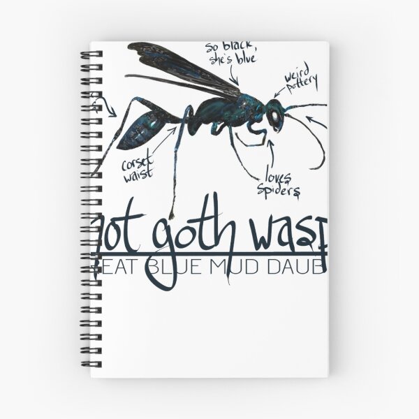 Item preview, Hot Goth Wasp Great Blue Mud Dauber Meme designed and sold by CoralieDietrch6.
