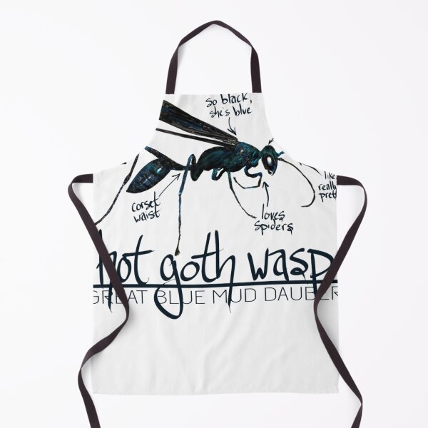 Item preview, Hot Goth Wasp Great Blue Mud Dauber Meme designed and sold by CoralieDietrch6.