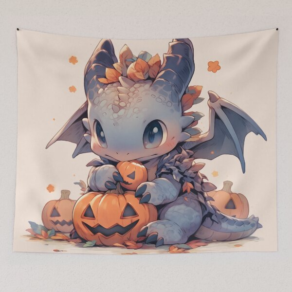 Item preview, Cutie Halloween Dragon designed and sold by HydraDreams.