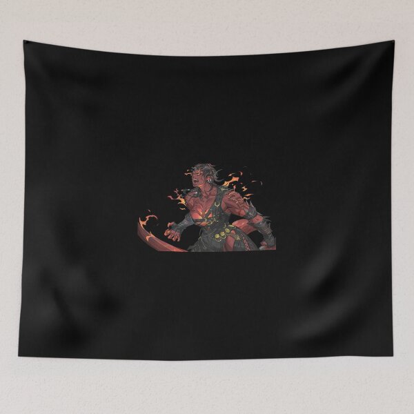 Item preview, Anime Tapestry Wall Hanging Baldur's Gate designed and sold by delacerdaan.