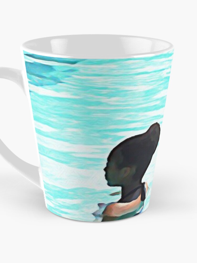 Thumbnail 3 of 4, Coffee Mug, Deep End No. 2 designed and sold by rootcompass.