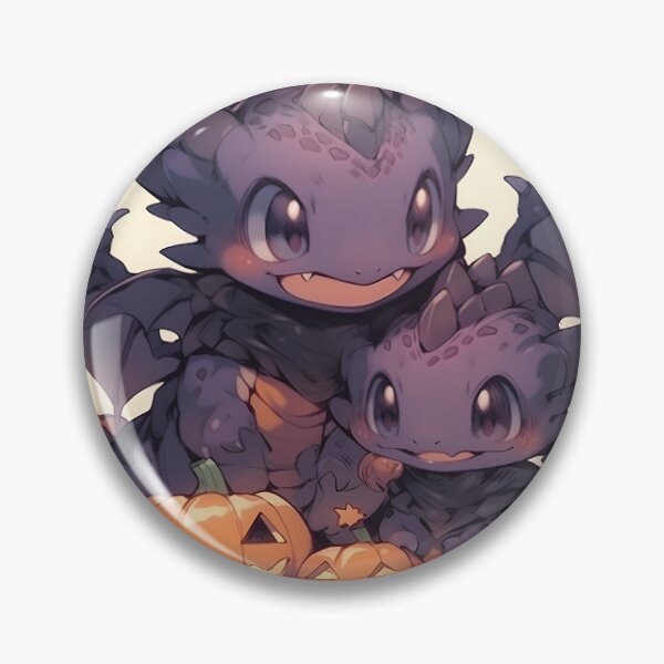 Item preview, Purple Halloween dragon family! designed and sold by HydraDreams.